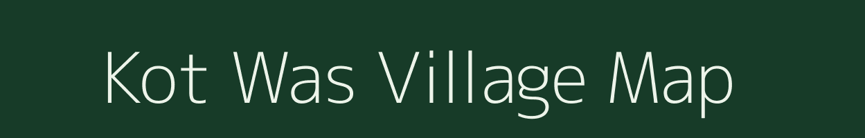 Kot Was village map in Rajasthan