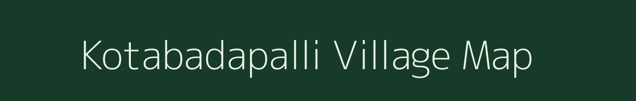 Kotabadapalli village map in Odisha