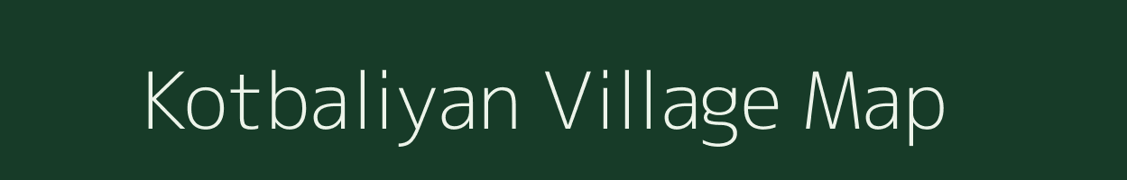 Kotbaliyan village map in Rajasthan