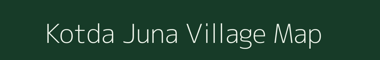 Kotda Juna village map in Gujarat