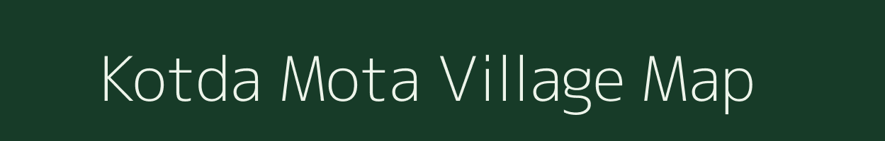 Kotda Mota village map in Gujarat