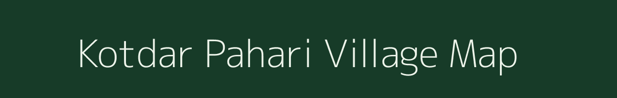 Kotdar Pahari village map in Madhya Pradesh