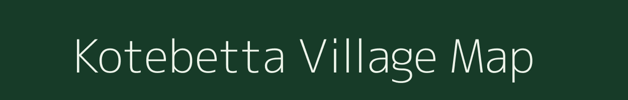 Kotebetta village map in Karnataka