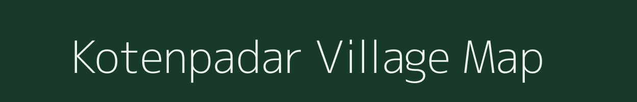 Kotenpadar village map in Odisha