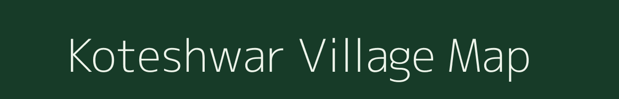 Koteshwar village map in Gujarat