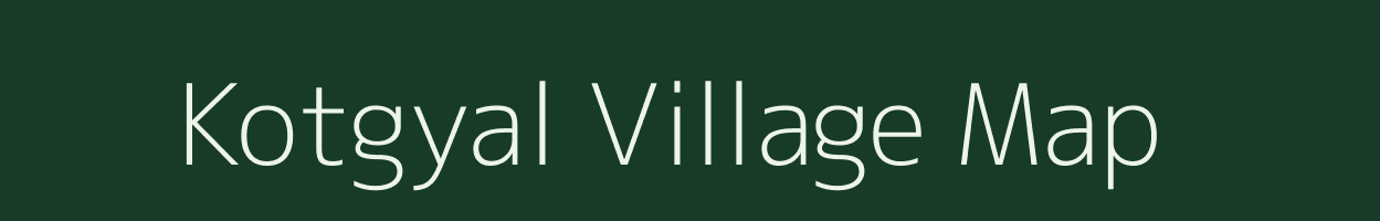 Kotgyal village map in Karnataka