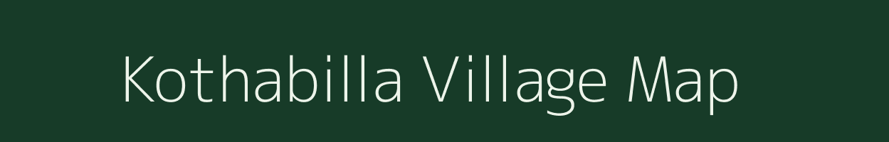 Kothabilla village map in Odisha