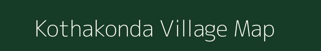 Kothakonda village map in Andhra Pradesh