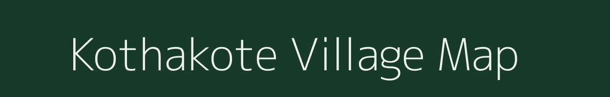 Kothakote village map in Karnataka