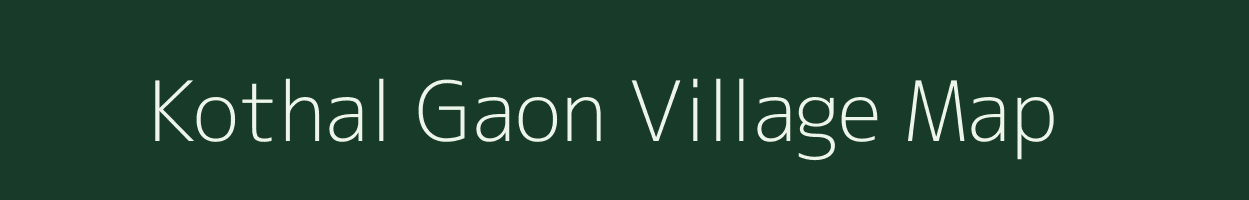 Kothal Gaon village map in Uttarakhand