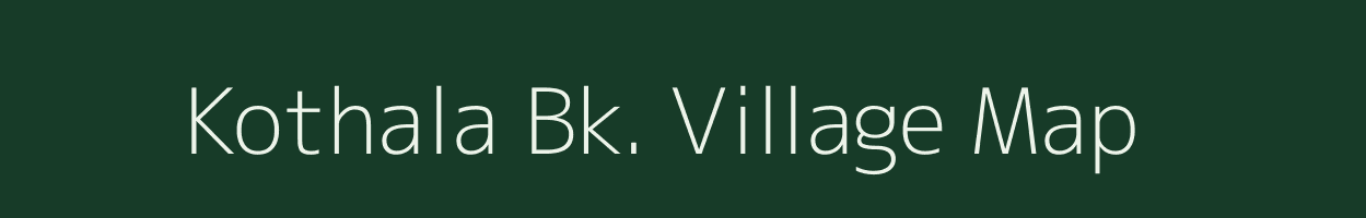 Kothala Bk. village map in Maharashtra