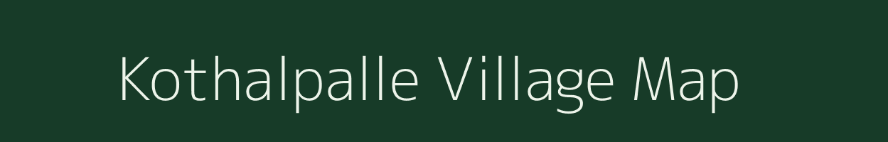 Kothalpalle village map in Andhra Pradesh