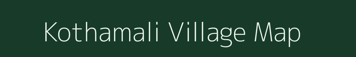 Kothamali village map in Odisha