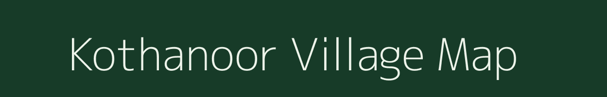 Kothanoor village map in Karnataka