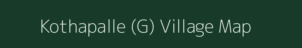 Kothapalle (G) village map in Andhra Pradesh