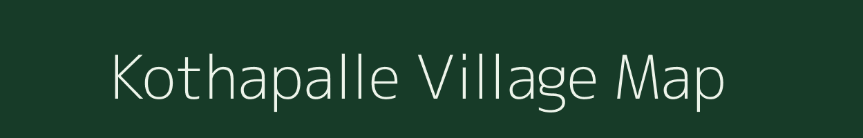 Kothapalle village map in Andhra Pradesh