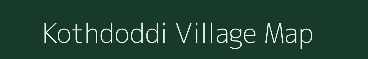 Kothdoddi village map in Karnataka