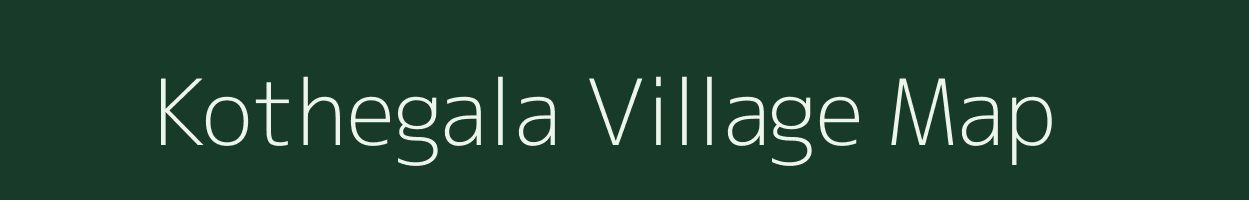 Kothegala village map in Karnataka