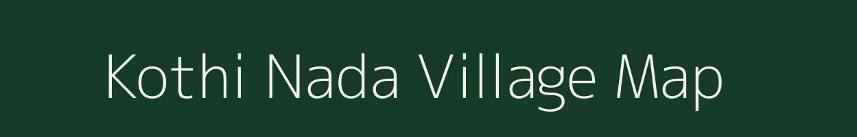 Kothi Nada village map in Rajasthan