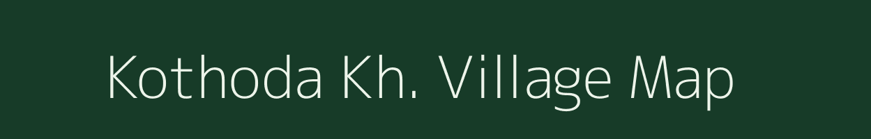 Kothoda Kh. village map in Maharashtra