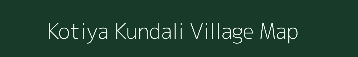 Kotiya Kundali village map in Uttar Pradesh