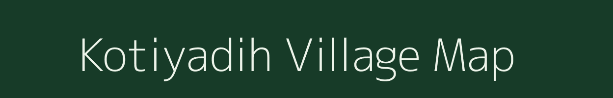 Kotiyadih village map in Jharkhand