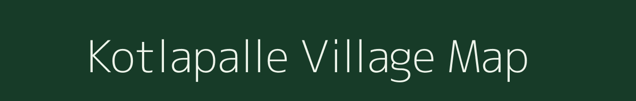 Kotlapalle village map in Andhra Pradesh