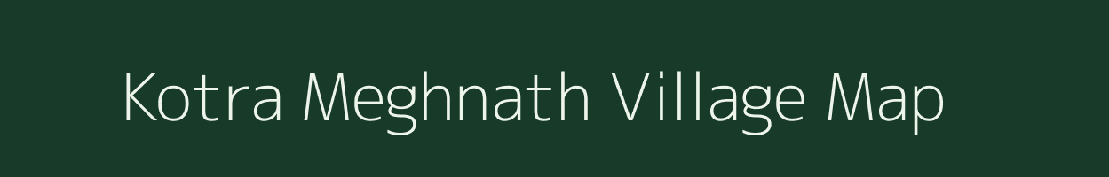 Kotra Meghnath village map in Rajasthan