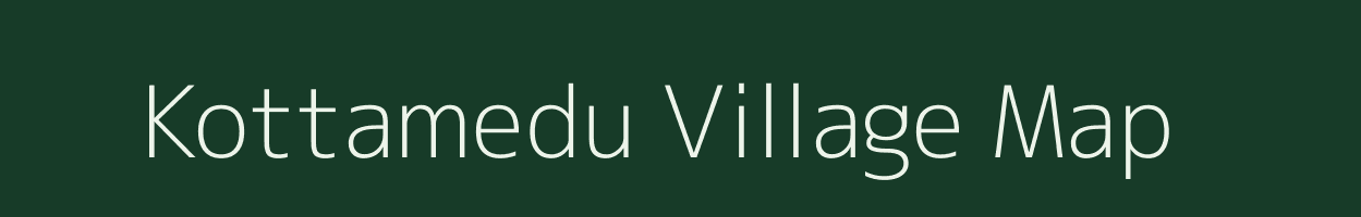 Kottamedu village map in Tamil Nadu