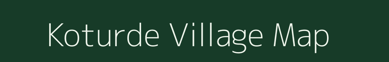 Koturde village map in Maharashtra