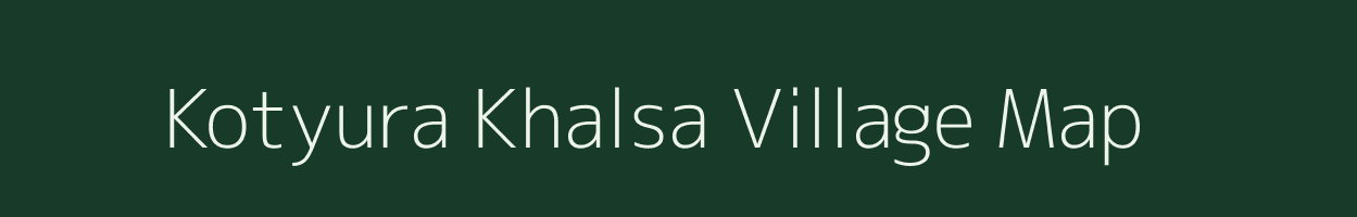 Kotyura Khalsa village map in Uttarakhand