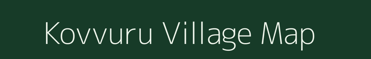 Kovvuru village map in Andhra Pradesh