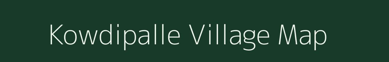 Kowdipalle village map in Andhra Pradesh