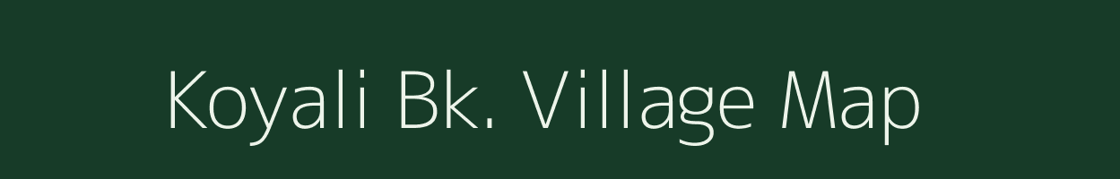 Koyali Bk. village map in Maharashtra