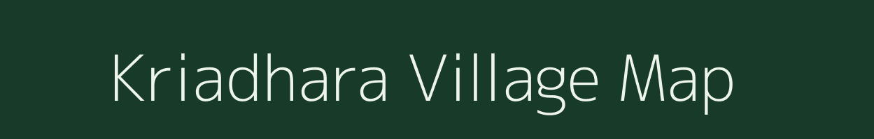 Kriadhara village map in Odisha