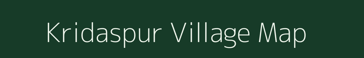 Kridaspur village map in Odisha