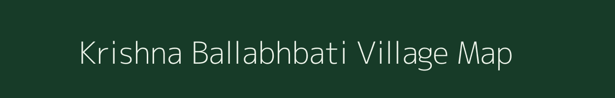 Krishna Ballabhbati village map in West Bengal