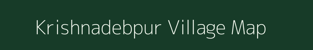 Krishnadebpur village map in West Bengal