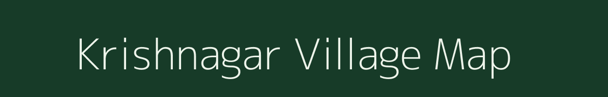 Krishnagar village map in West Bengal