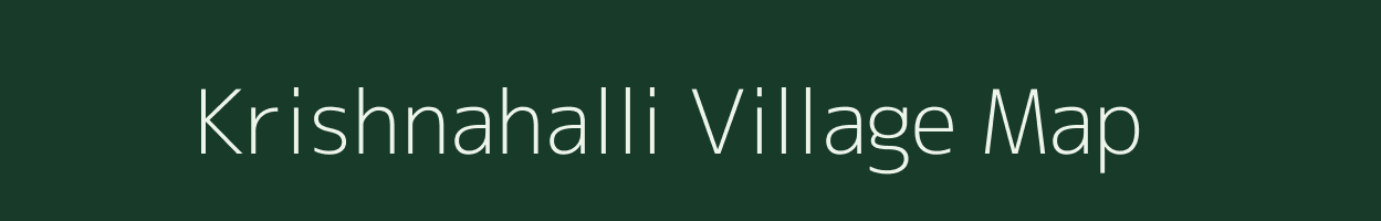 Krishnahalli village map in Karnataka