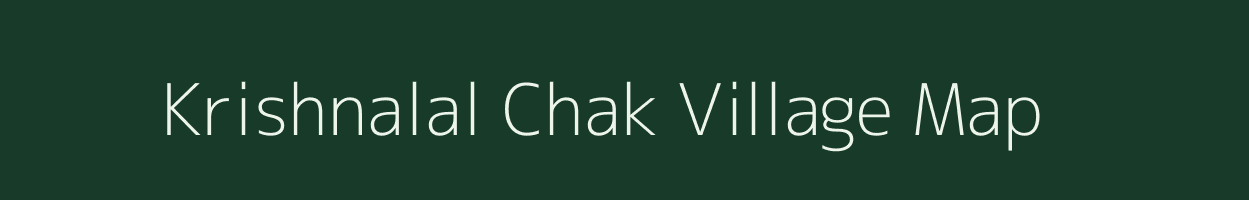 Krishnalal Chak village map in West Bengal