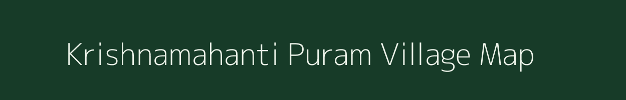 Krishnamahanti Puram village map in Andhra Pradesh