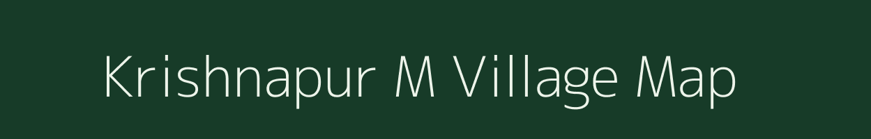 Krishnapur M village map in Maharashtra