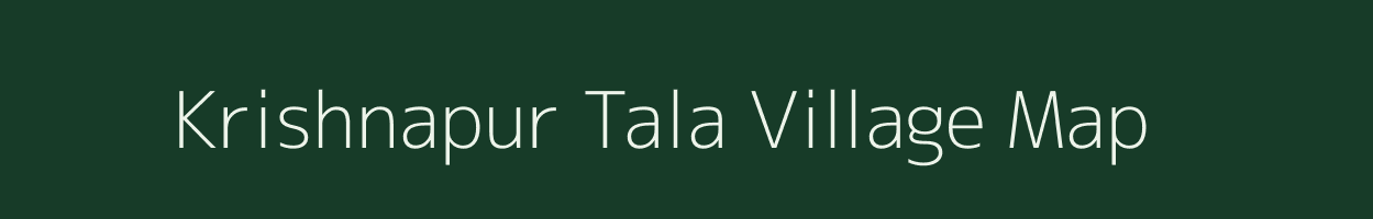 Krishnapur Tala village map in Uttar Pradesh