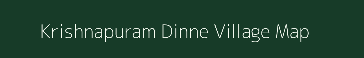 Krishnapuram Dinne village map in Andhra Pradesh