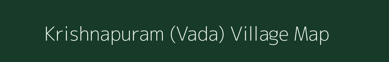 Krishnapuram (Vada) village map in Tamil Nadu