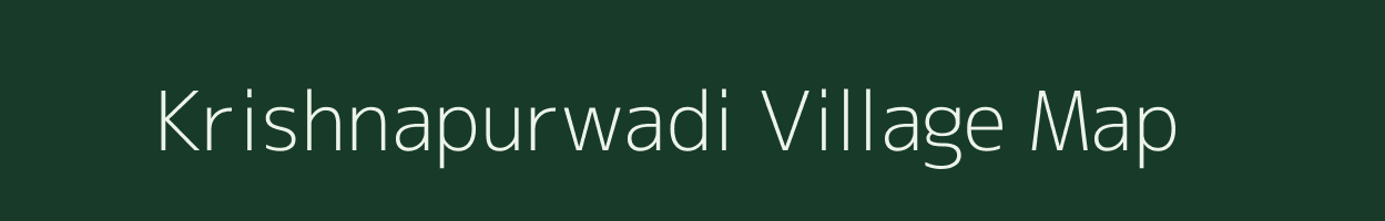Krishnapurwadi village map in Maharashtra