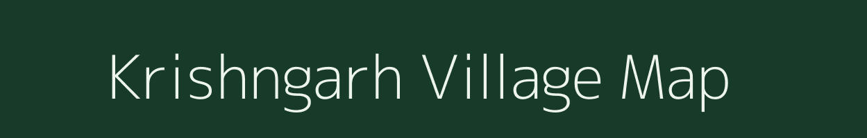 Krishngarh village map in Madhya Pradesh