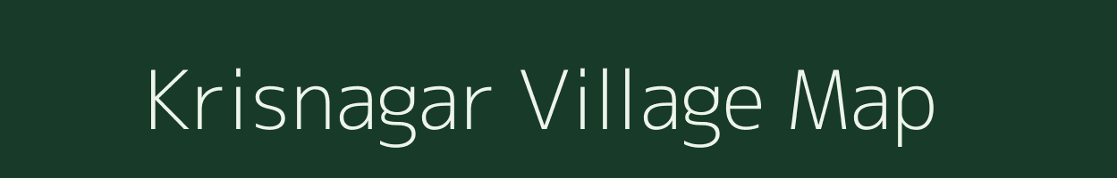 Krisnagar village map in West Bengal