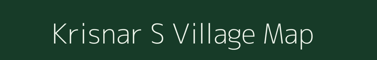 Krisnar S village map in Maharashtra